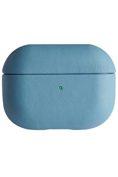 Newface Airpods 3 (3.nesil) 405 Deri Kılıf - Sierra Blue resmi