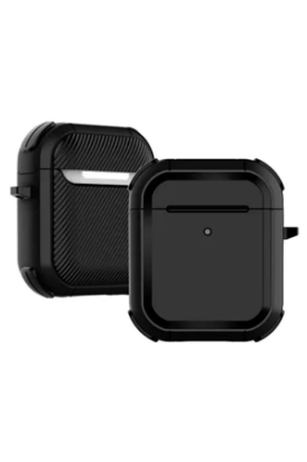 Newface Airpods 3 (3.nesil) Basmalı Kılıf - Siyah-Kırmızı resmi