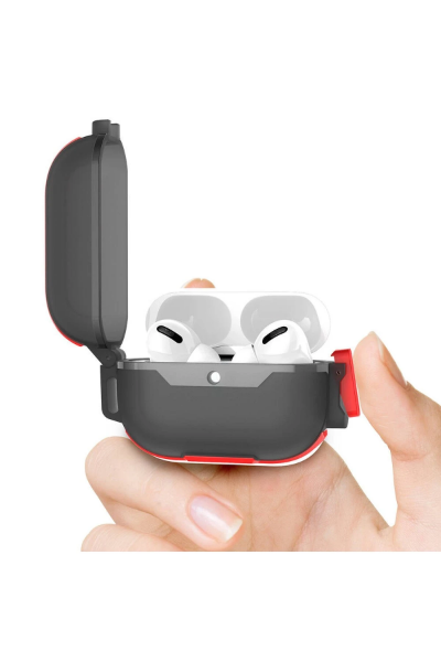 Newface Airpods 4 (4.nesil) Predator Airpods Kılıf - Siyah resmi