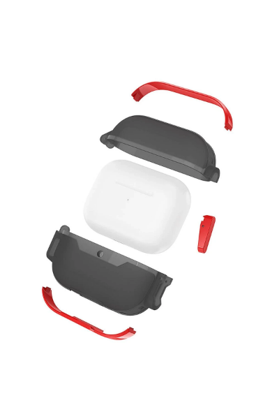 Newface Airpods 4 (4.nesil) Predator Airpods Kılıf - Siyah resmi