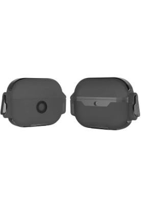 Newface Airpods Pro 2 (2.nesil) 404 Kilitli Kılıf - Gri resmi