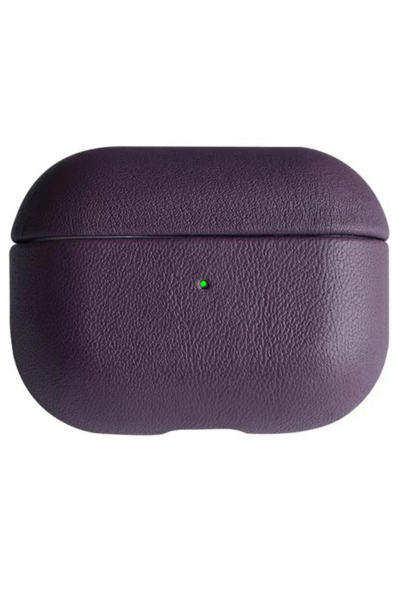 Newface Airpods Pro 2 (2.nesil) 405 Deri Kılıf - Mor resmi